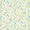 P&B Textiles Bunnies and Blooms Packed Mini Floral Green/Blue
