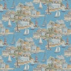 Andover Fabrics High Tide Harbour View Mid Blue