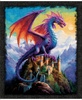 QT Fabrics Dragon's Song Dragon Panel Multi