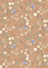 Lewis and Irene Sky Garden Floral Odyssey Light Burnt Sienna
