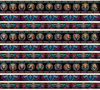 QT Fabrics Dragon's Song Border Stripe Multi