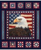 QT Fabrics American Tapestry Eagle Panel