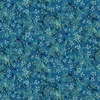 Timeless Treasures Forest Whisper Tonal Floral Cobalt