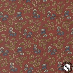 Moda Pamelia's Path Prairie Flowers Madder Red Moda Pamelia's Path Prairie Flowers Madder Red
