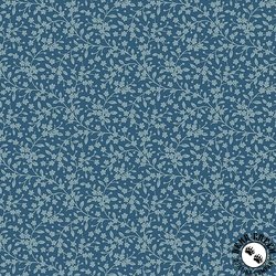 Andover Fabrics Petite Beehive Petite Petals Cobalt