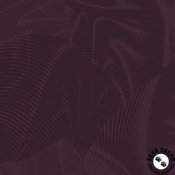 Benartex Into the Wild Echo Dark Plum Benartex Into the Wild Echo Dark Plum