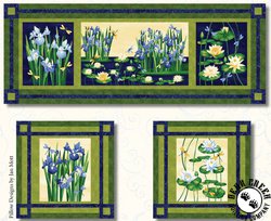 Water Lily Magic Free Pillow Set Pattern Water Lily Magic Free Pillow Set Pattern