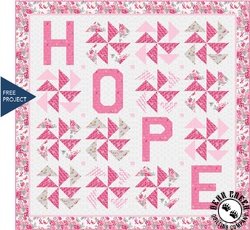 Anything Is Possible - Hope Free Quilt Pattern by Windham Fabrics Anything Is Possible - Hope Free Quilt Pattern by Windham Fabrics