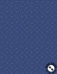Wilmington Prints Darlin' Garden Floral Medallions Blue