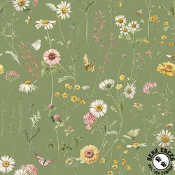 Riley Blake Designs Love Me More Main Green Riley Blake Designs Love Me More Main Green