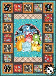 Monster'ocity I Free Quilt Pattern Monster'ocity I Free Quilt Pattern