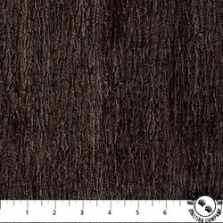 Northcott Naturescapes Solitude Bark Dark Brown