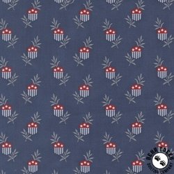 Moda American Gatherings III Star Shield Nautical Blue