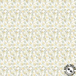 Clothworks Harmony Petite Fleur Dark Butter