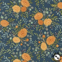Moda I Love Fall Most of All Fall Floral Harvest Night Sky