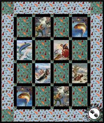 Sports Afield Free Quilt Pattern by Elizabeth Studio