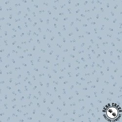 Andover Fabrics Petite Fleur Sprig Blue Andover Fabrics Petite Fleur Sprig Blue