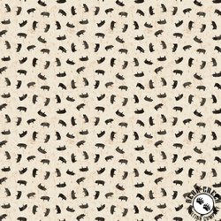 Clothworks Backyard BBQ Pigs Light Khaki