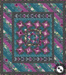 Midnight Garden Free Quilt Pattern