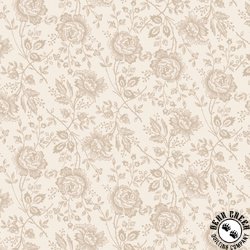 P&B Textiles Victoria Allover Roses Ecru