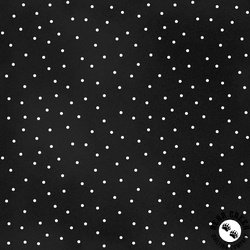 Maywood Studio Kimberbell Basics Scattered Dot Black