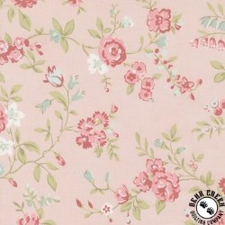 Moda Abide Main Floral Pink