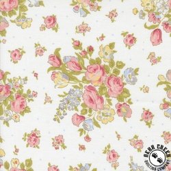 Moda Memory Lane Main Floral Off White