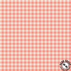 Riley Blake Designs Spring's in Town Plaid Coral