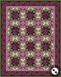 Wild Orchid - Elegant Orchids Free Quilt Pattern by Timeless Treasures