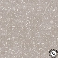 Maywood Studio Patchwork Blue Packed Floral Tan