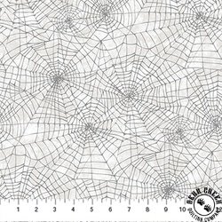 Northcott Spellbound Spider Web White/Multi Northcott Spellbound Spider Web White/Multi