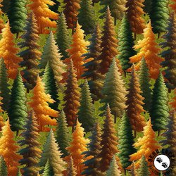 Blank Quilting Wilderness Song Forest Trees Green Blank Quilting Wilderness Song Forest Trees Green