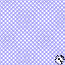 Maywood Studio Playtime Flannel Bias Gingham Purple