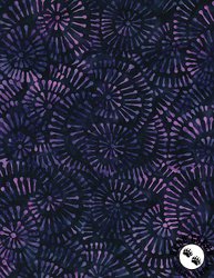 Wilmington Prints Violet Crush Batiks Pins and Needles Black/Pink