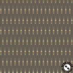 Andover Fabrics Wildflower Cottage Petal Chain Charcoal