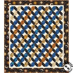 Galactic Weave Quilt Pattern
