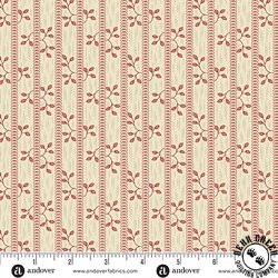 Andover Fabrics Forest Glen Vines Raspberry