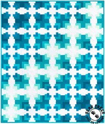 Kona Cotton Solids 365 - Waves Free Quilt Pattern