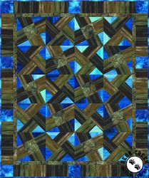 Ombre Puzzle Free Quilt Pattern by Wilmington Prints