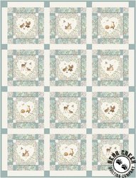 Northcott Woodland Heart Brandywine Brook Whole Cloth Quilt Panel