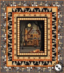 Haunted Village I Free Quilt Pattern