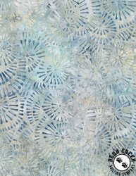 Wilmington Prints Del Mar Batiks Pins and Needles Blue/Tan