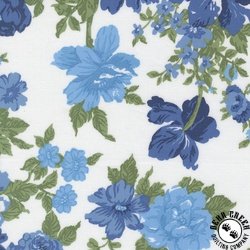 Moda Blueprint Heirloom White/Multi