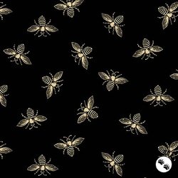 Andover Fabrics Always and Forever 108 Inch Wide Backing Fabric French Bee Charcoal