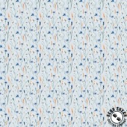 Riley Blake Designs Daybreak on the Prairie Wildflowers Blue Riley Blake Designs Daybreak on the Prairie Wildflowers Blue