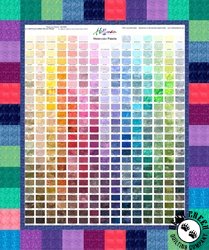 Hoffman Watercolor Palette Free Quilt Pattern by Mountain Peek Creations Hoffman Watercolor Palette Free Quilt Pattern by Mountain Peek Creations