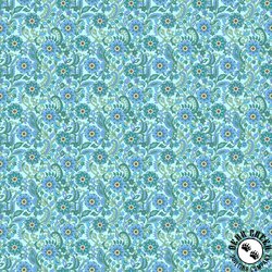 Andover Fabrics Thousand Steps Anemone Seafoam Andover Fabrics Thousand Steps Anemone Seafoam
