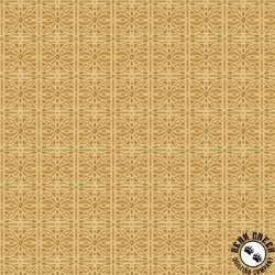 P&B Textiles Floral Chic Tonal Tiles Gold P&B Textiles Floral Chic Tonal Tiles Gold