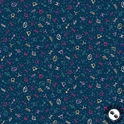 Andover Fabrics Luna Zodiac Blue