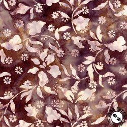 Riley Blake Designs Expressions Batiks Victorian Garden Mocha Chestnut Riley Blake Designs Expressions Batiks Victorian Garden Mocha Chestnut